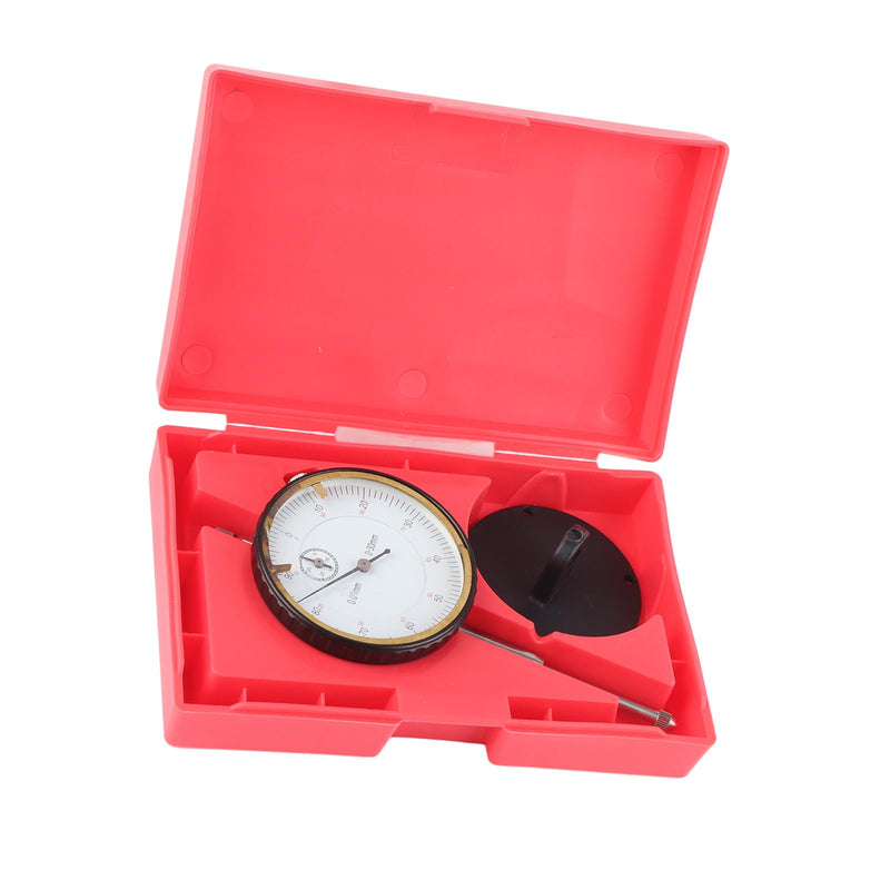 [Australia - AusPower] - Dial Indicator,0-30mm Brass Movement 7-Bearings High Speed Steel Probe Head Measurement Tool, Dial Gauge Test Indicator, Measuring Tool 