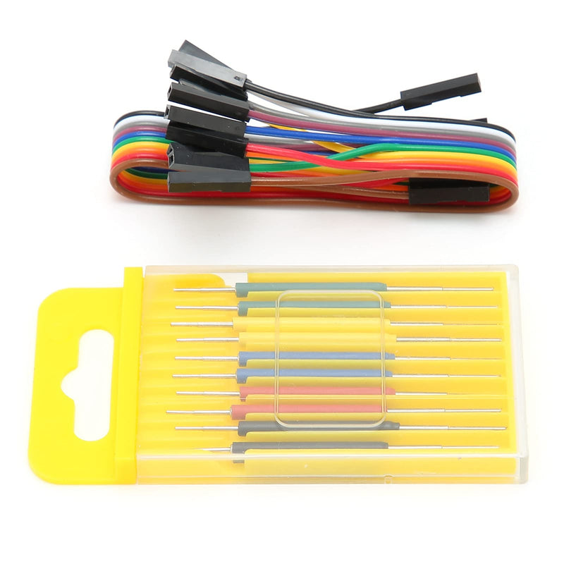 [Australia - AusPower] - Micro IC Hook Clip, 10Pcs Mini IC Clamp Adapter for SOP SOIC Test Leads, Multimeter Accessory 