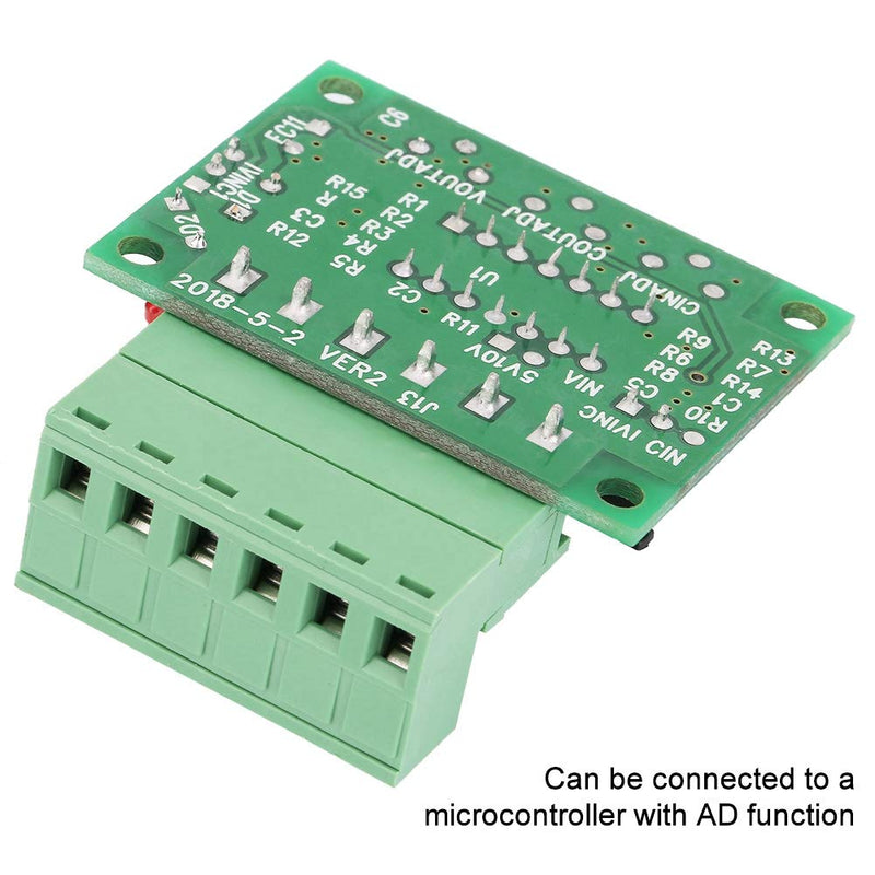 [Australia - AusPower] - Converter Module, Transmitter Signal Board, Transmitter Replacement Board 0-5V/10V/1-5V to 0-20MA/4-20MA Voltage Current V/C Module 0-5V 0-20MA 0-10V 1-5V 4-20MA 
