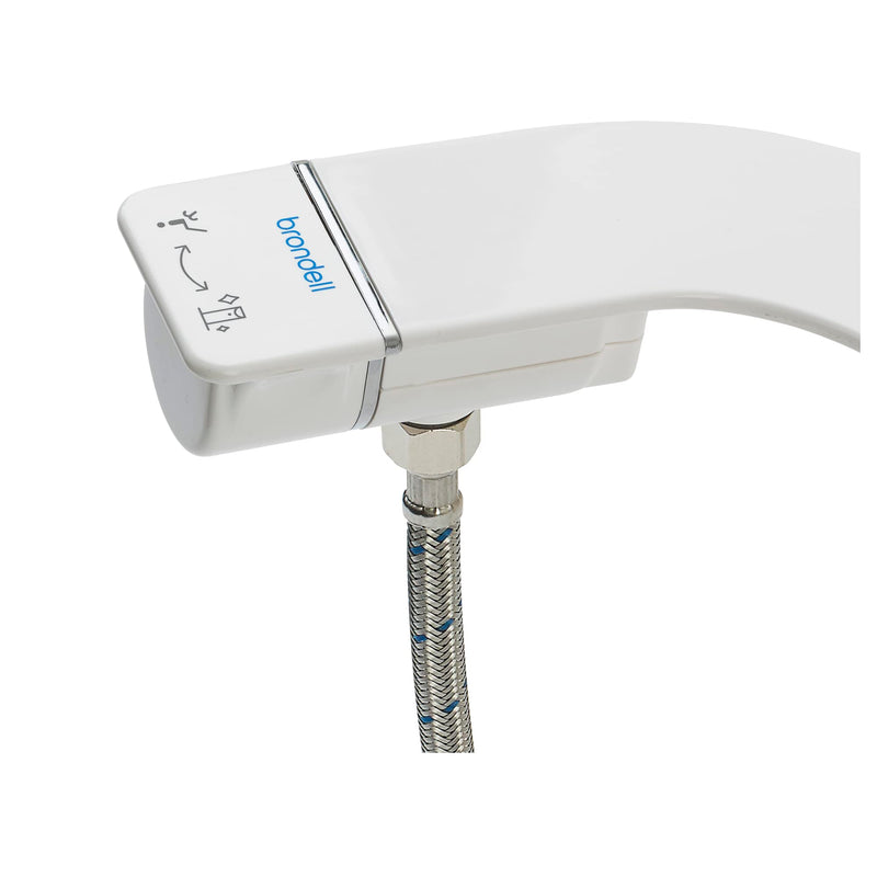 Brondell WS-11 Rinslet Single Nozzle Bidet Attachment, White