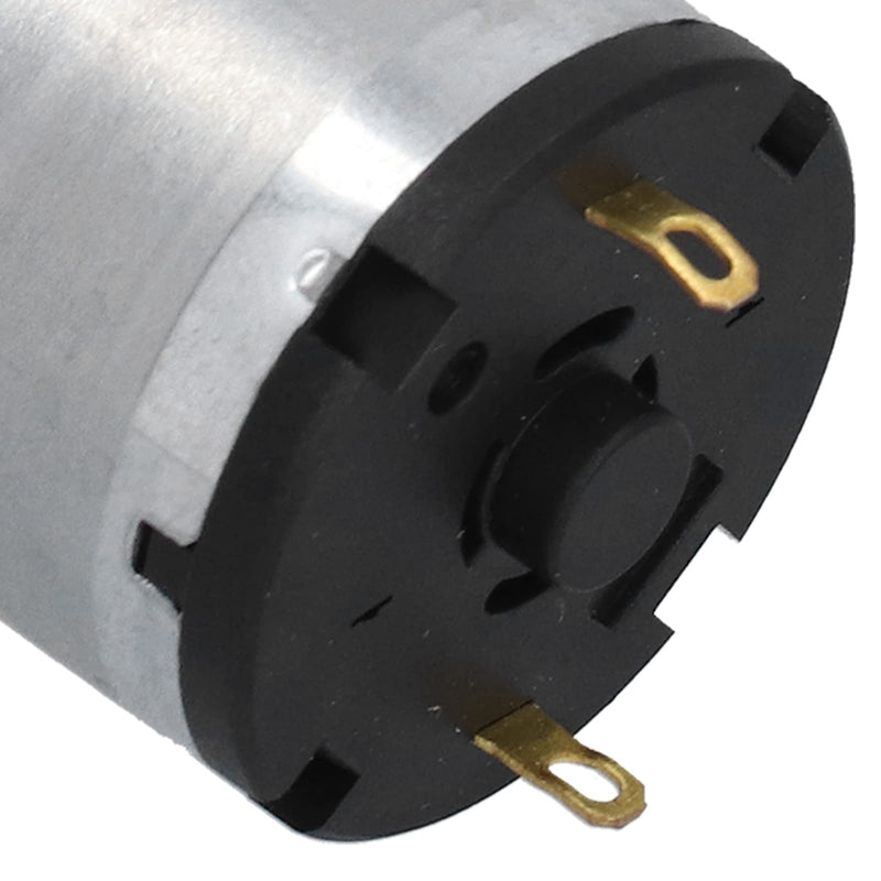Gear Motor, DC 12V Gear Motor CW CCW Speed Reduction Copper Wire Motor with 6 mm D-Shaft JGB37-520, Gear Motor, Electric Fan Motors (320RPM) 320RPM