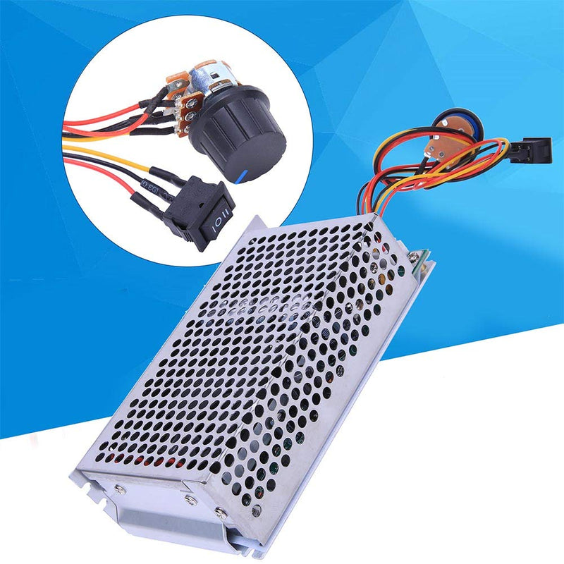 [Australia - AusPower] - Ejoyous Motor Speed Controller, 10‑50V 100A PWM DC Motor Speed Regulator Controller Switch Control Governor, Ejoyous1drgigpez4 