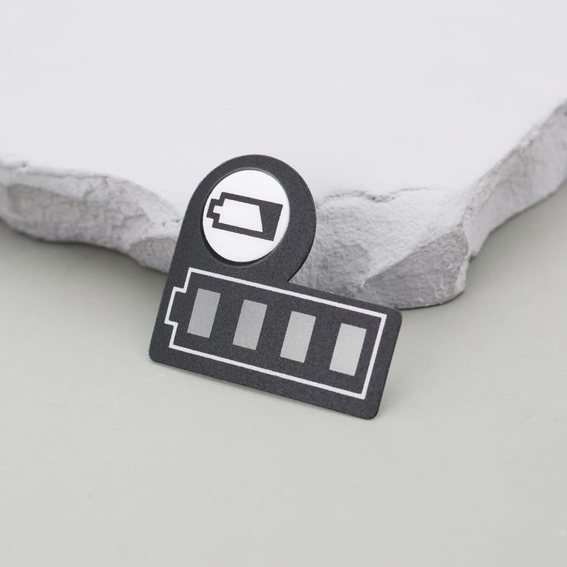 10Pcs Battery LED Sticker Label 22x19x10mm Compatible with Makita BL1830 BL1430