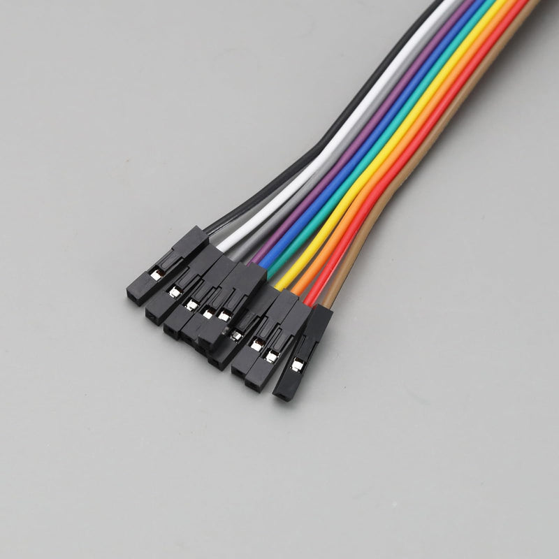 [Australia - AusPower] - Create idea 10PCS Logic Analyzer Test Hook Clip Grabber Jumper Wires & Interface Pins SOIC IC Test Hook Clip Jumper for Precision Circuit Testing/Power Supply Testing 