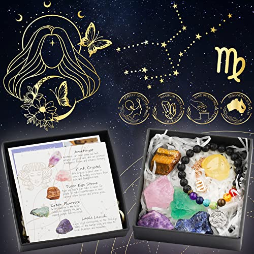 Hihealer Witchy Zodiac Gifts for Women, Spitual Birthday Gifts for Women Virgo