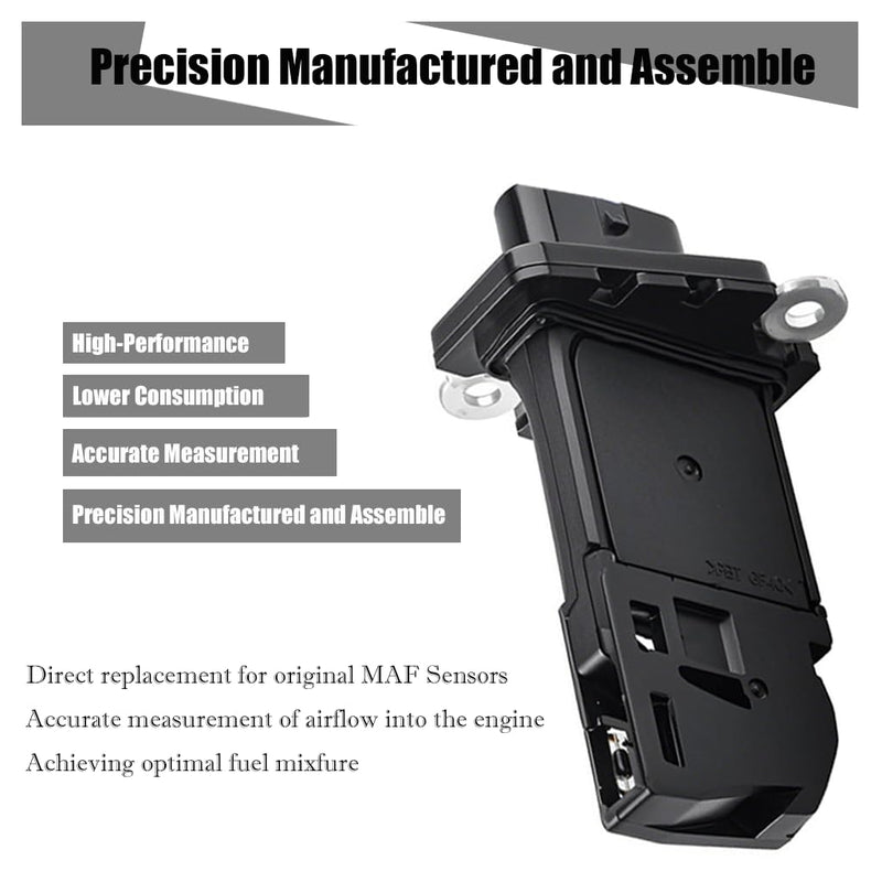 06J906461D Mass Air Flow Sensor – Engine Code Required – Fits Audi 2.0L Turbo CAEB CCTA CBFA CPMA CHJA CPMB – A3 A4 A5 Q3 Q5 – Verify Before Ordering