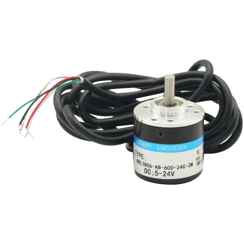 [Australia - AusPower] - Photoelectric Incremental Rotary Encoder 600PPR AB 2 Phase DC5-24V NPN Optical Encoder 