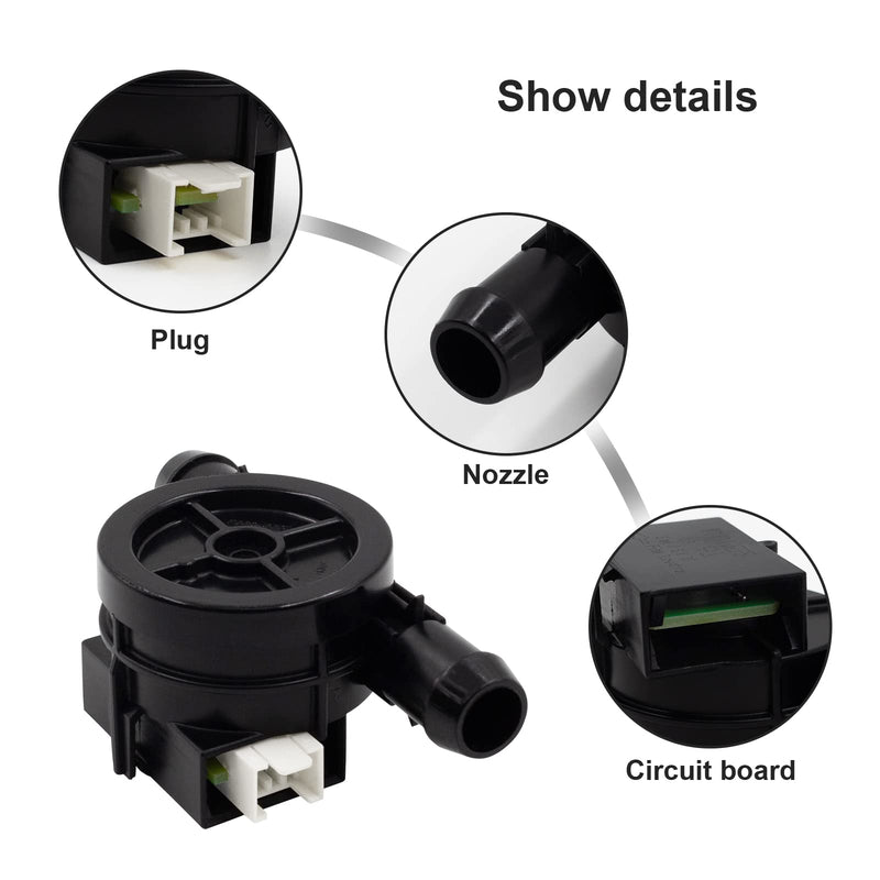 showingo Washing Machine Flowmeter W10110225 Replacement for Whirlpool Kenmore Maytag Washer Parts Measures Amount of Water in Tub Replaces WPW10110225 AP6015043 8181696 PS11748313