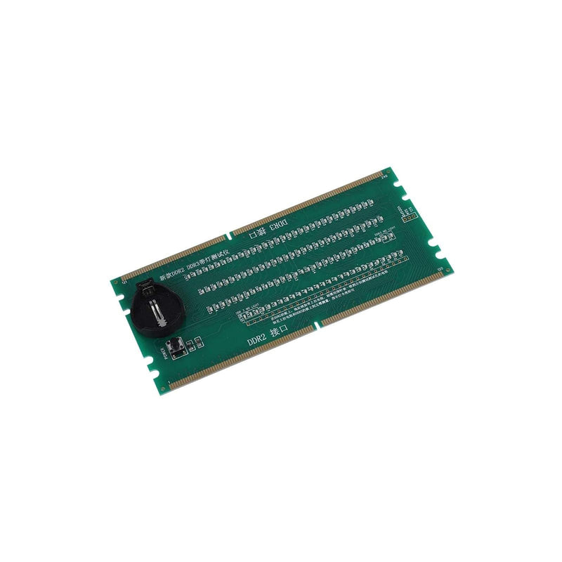 [Australia - AusPower] - VBESTLIFE PC Desktop Mainboard Board DDR 2/DDR 3 RAM Memory Slot Tester Card with LED Light 