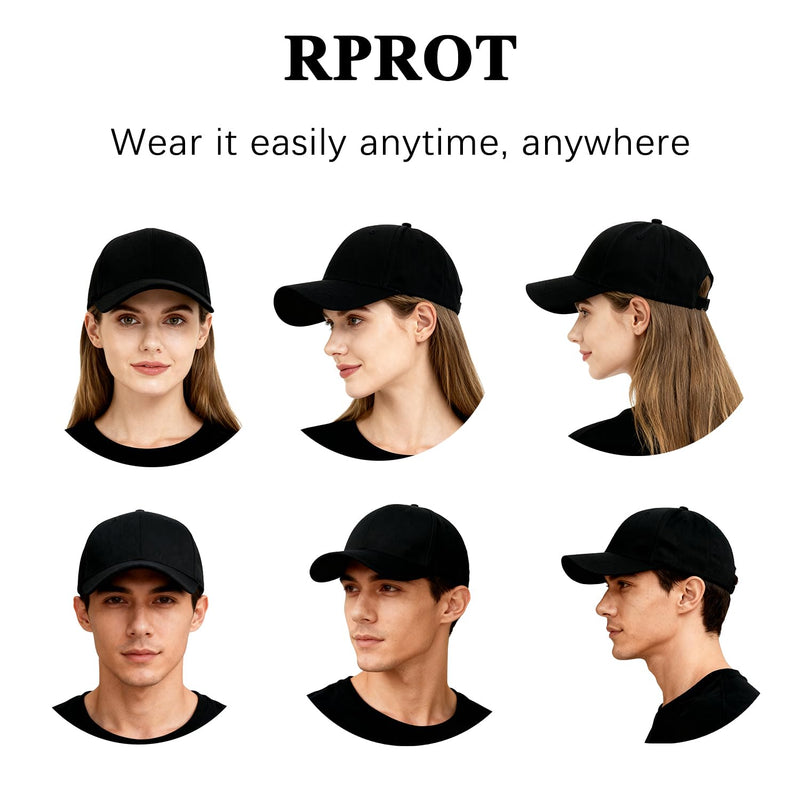 Effective 99.99% Anti R.adiation Cap E.M.F Protection Hat Shielding WiFi 5G Hat Black, 51-61cm/21-24in One Size