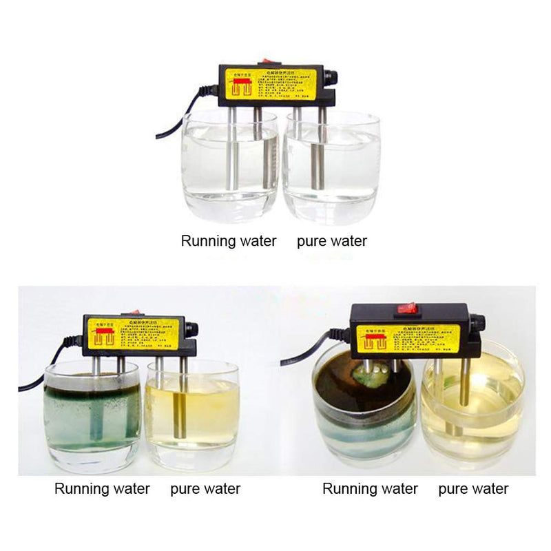 [Australia - AusPower] - Water Quality Tester Electrolyzer Water Quality Tester Electrolysis Iron Bars TDS Tester Electrolyzer Quick Water Quality Testing Ideal Water Test Meter for All Kinds Water 