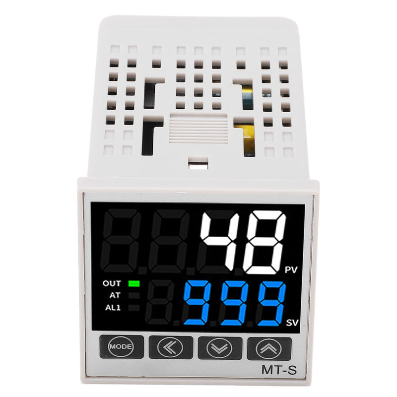 [Australia - AusPower] - PID Temperature Controller Kit, Intelligent Digital Display, Backlit Display with Heating and Cooling Modes for Home Brewing (48 X 48mm) 48 X 48mm 