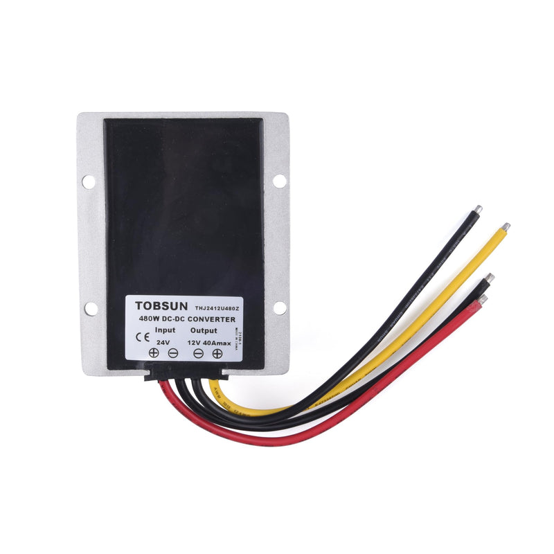 12V to 36V DC Power Converter - 10A 360W Auto Boost Regulator Step - Up Voltage Supply Module for Car Applications | 360 W power converter 10 A step-up converter, IP68 waterproof, shockproof, step up converter