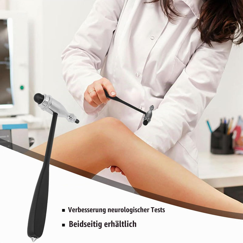 Neurological Reflex Hammer Medicine with Double | Percussion hammer health care percussor, nerve hammer for testing reflexes