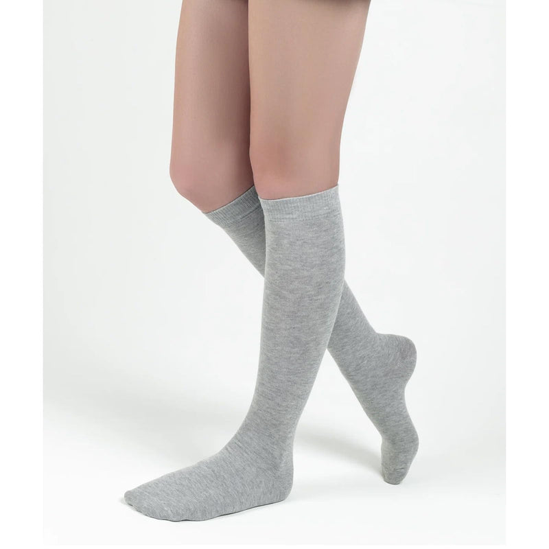 [Australia - AusPower] - Walking Boot Socks Replacement Sock Liner for Orthopedic Walking Boots Walker Brace for Men Women, Seamless Breathable Medical Tube Cast Boot Surgical Leg Cover, 5 Pairs Gray One Size 