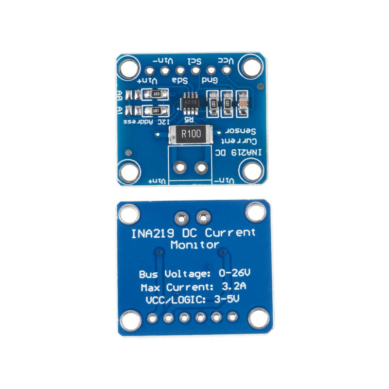 [Australia - AusPower] - AITRIP 5 pcs CJMCU-219 INA219 I2C Interface Bidirectional DC Current/Power Monitoring Sensor Module for Arduino Raspberry Pi 