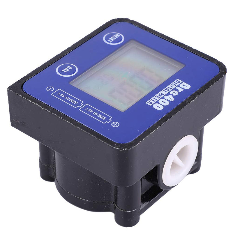 Fuel Oil Flowmeter, High Precision Digital Flow Meter, Diesel, Aluminum Alloy Pipeline Flow Gauge, 1/2 Inch LCD Display, Flow Meter, High Precision