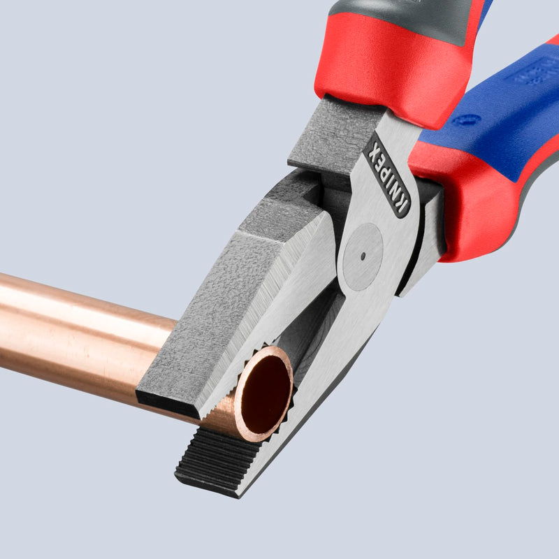 KNIPEX Tools - High Leverage Combination Pliers, Multi-Component (202200), 8 inches