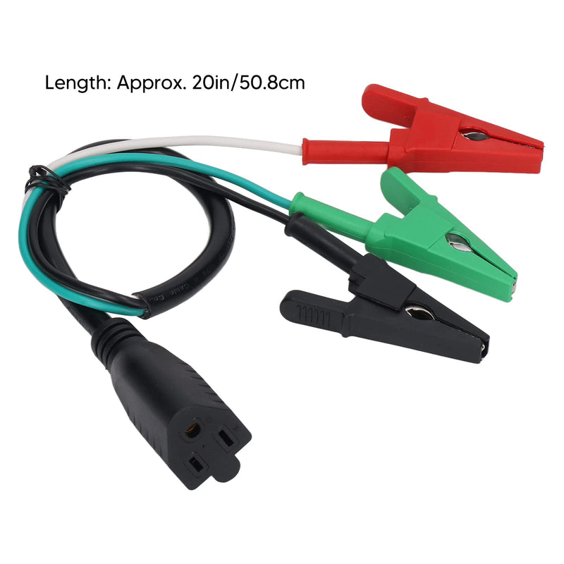 [Australia - AusPower] - Garosa HVAC Adaptor Cord Clip Stable PVC Adaptor Cord with Test Pen AC Tool to Measure and Equipment for 69522 69411 120V 