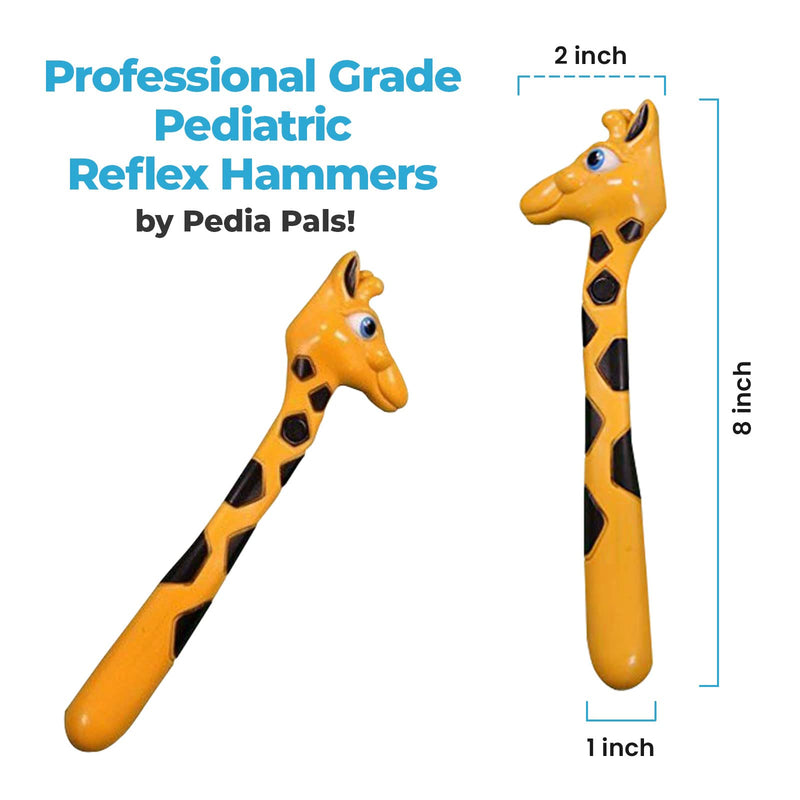 [Australia - AusPower] - Best Pedia Pals Giraffe Reflex Hammer for proffessional use as percussion hammer instrument customized to animal shape for pediatric doctor or nurse in clinics and hospital 