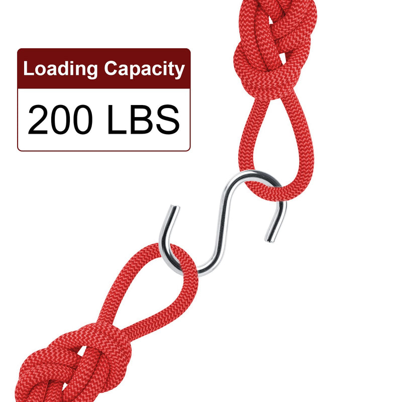 [Australia - AusPower] - LANIAKEA 50PCS Stainless Steel S Hooks - 2 in 304 Stainless Steel S Shaped Hook Hangers, Heavy Duty Thick S Hanging Hooks for Products or Items, Chain Hardware 