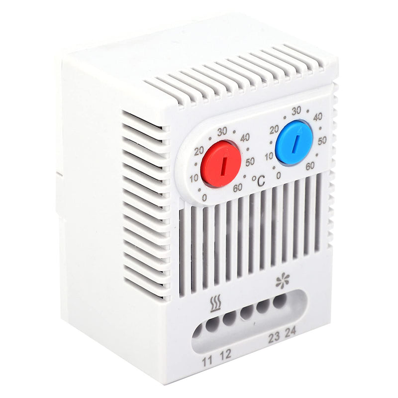 [Australia - AusPower] - Adjustable Mechanical Thermostat Switch, Impact Resistance, 35mm DIN Rail (ZR011) 