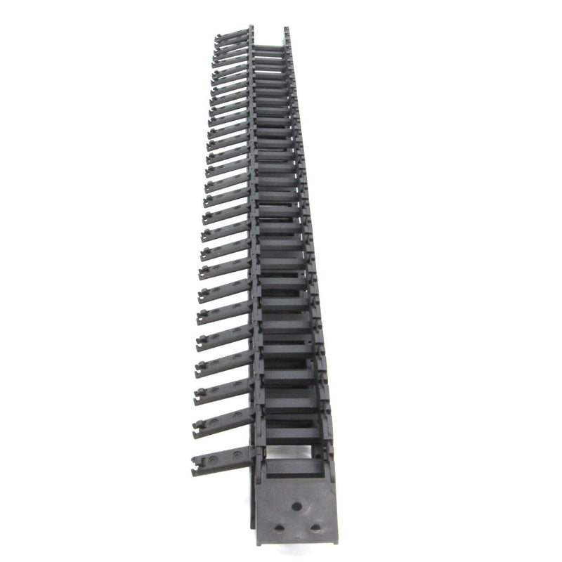 [Australia - AusPower] - 1Meter/39.4Inch Drag Chain Cable Carrier 10x20mm Open Type R18 Cable Chain Wire for 3D Printer and CNC Machines Comes with a Pair End Connectors,1pcs Screwdriver Tool (10x20MM-Outside Open) 10x20MM-Outside Open 