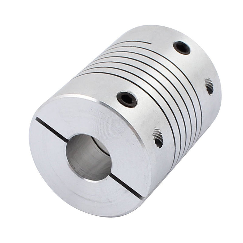 [Australia - AusPower] - uxcell 12mm to 14mm Shaft Coupling 40mm Length 32mm Diameter Stepper Motor Coupler Aluminum Alloy Joint Connector for 3D Printer CNC Machine DIY Encoder 12-14mm 