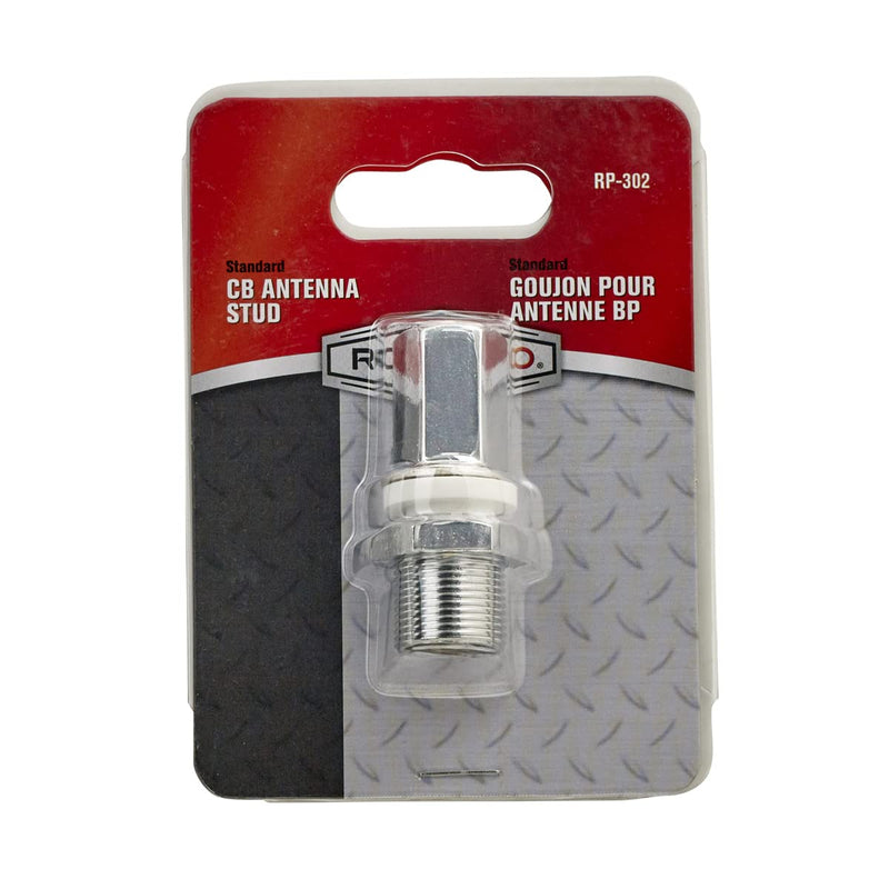[Australia - AusPower] - RoadPro 3/8 Chrome Stud for CB & Amateur Radio Antennas 