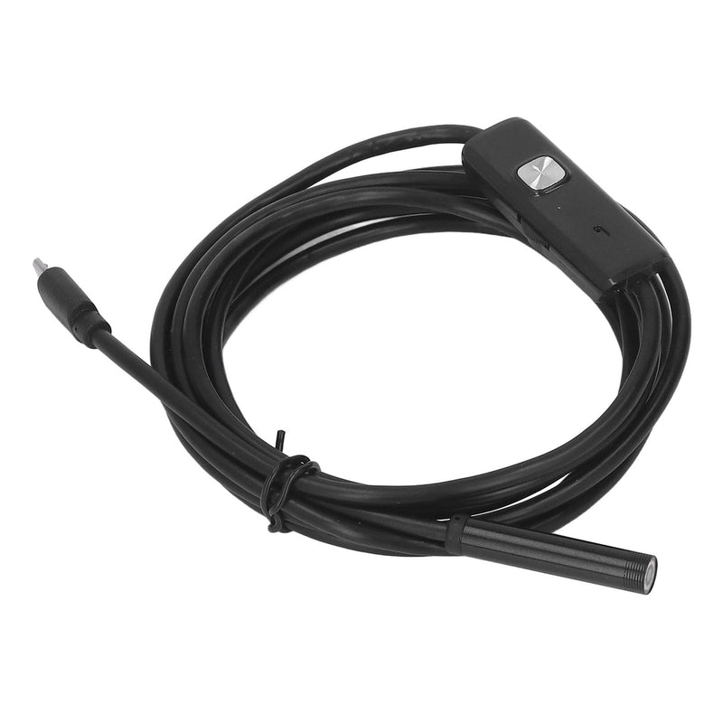 [Australia - AusPower] - Endoscope Camera,USB Industrial Endoscope with 6 LED Lights 7mm Probe Pipe Inspection Camera IP67 Water Compatible for Android, Windows (1M) 1M 