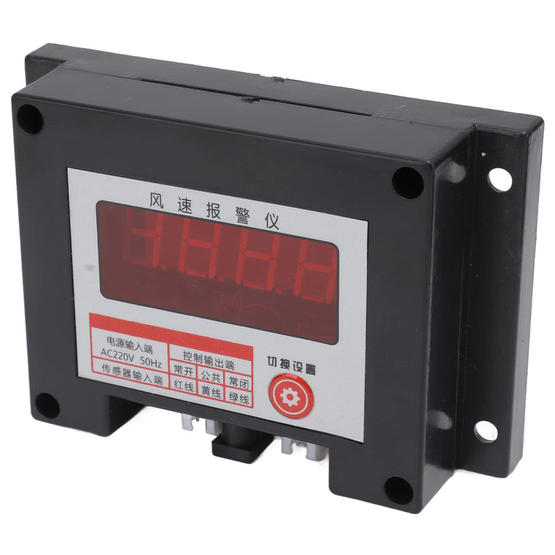 [Australia - AusPower] - Tower Crane Smart Anemometer, ABS Housing Intelligent US Plug 100?240V High Accuracy Tower Crane Wind Speed Meter for DIY 