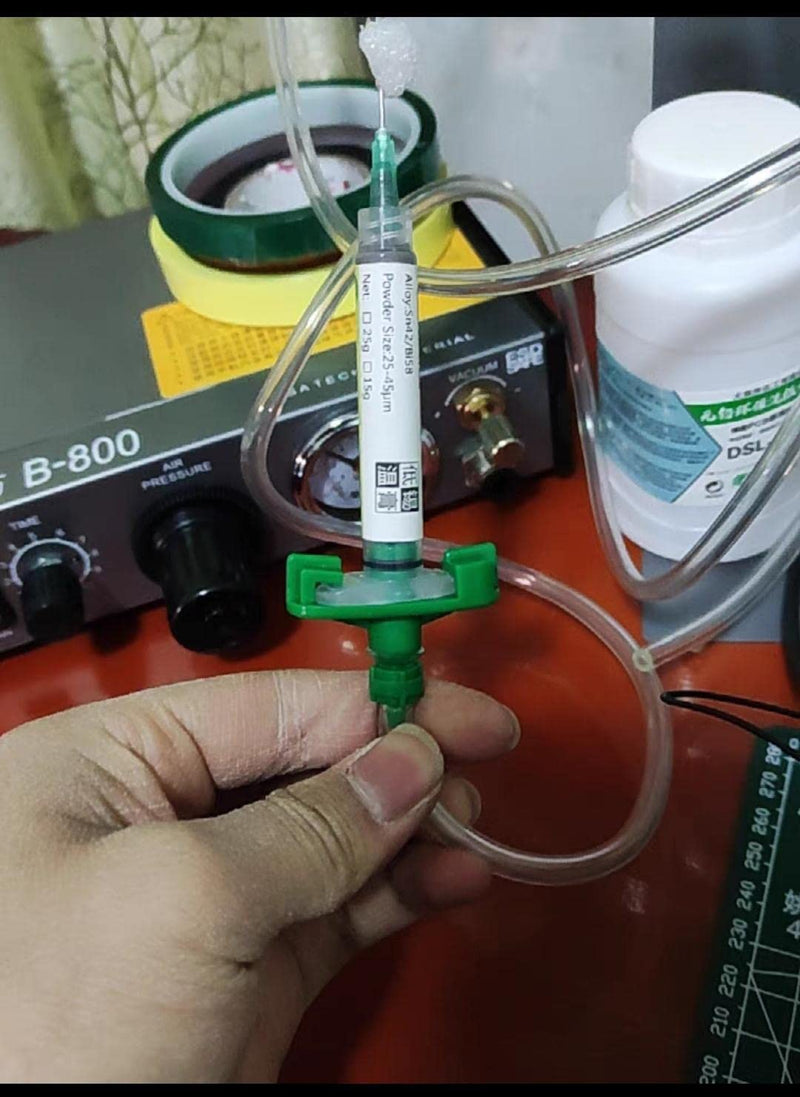 [Australia - AusPower] - Auniwaig Air Tube 5cc Glue Adhesive Dispenser Syringes Connector Adapter for Industrial 3pcs 5cc;3pcs 