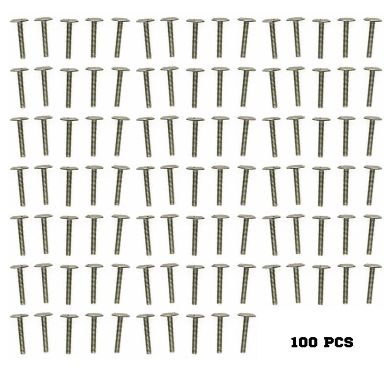 Mighty Fasteners Combo Sidewalk Bolts, 304 Stainless Steel, Hurricane Hardware, 1/4" X 3/4", 100-Pack 1/4" X 3/4"
