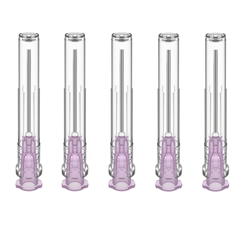 [Australia - AusPower] - 18 Gauge 1 inch Needle (100Pack) Luer Lock Industrial Dispensing Accessories, Individual Package 18G-1 IN 25mm 