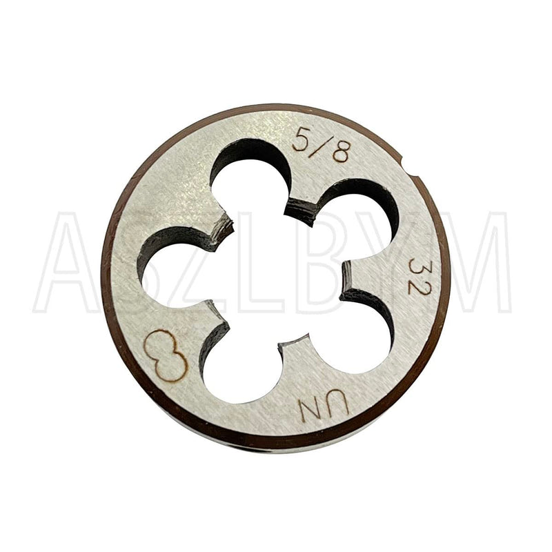 [Australia - AusPower] - HSS Tap And Die Set,Machine Thread Tap And Round Thread Die Right Hand (5/8-32) 5/8-32 