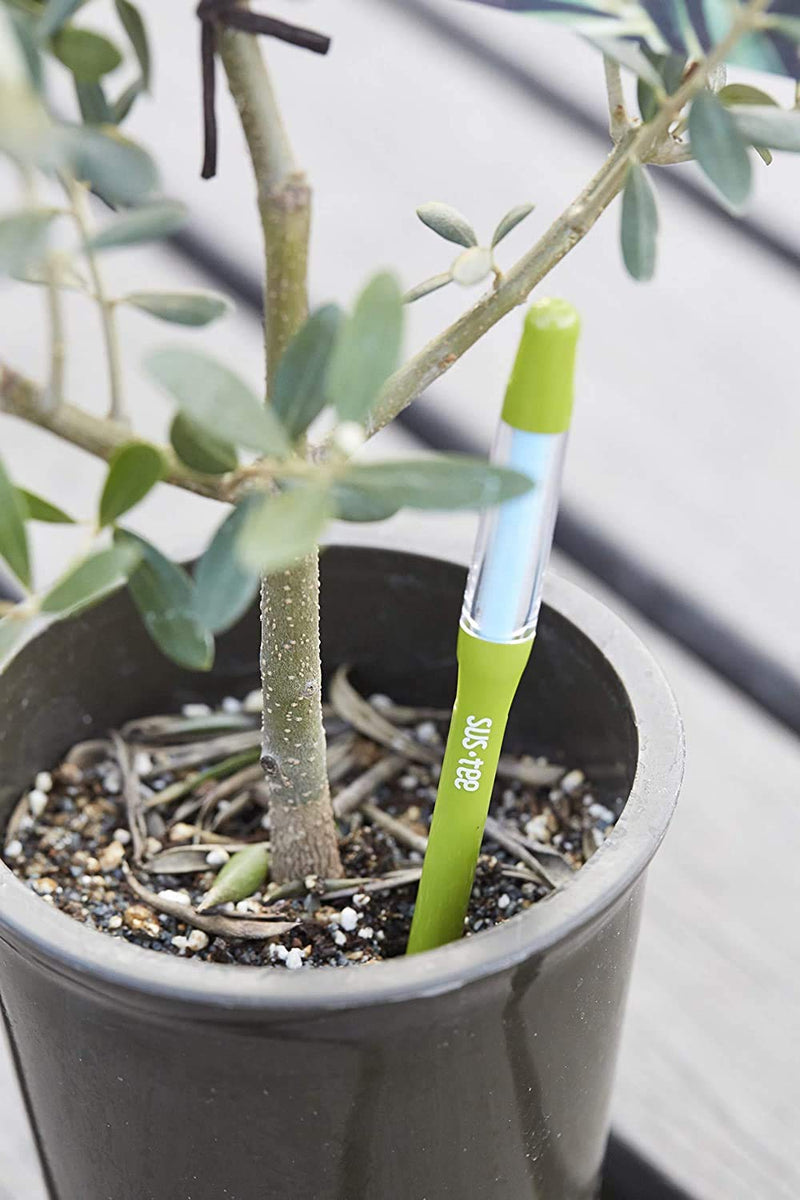 Sustee Aquameter, Set of 5, Plant Soil Moisture Sensor (Green, Large) youth large / 11-13 Green