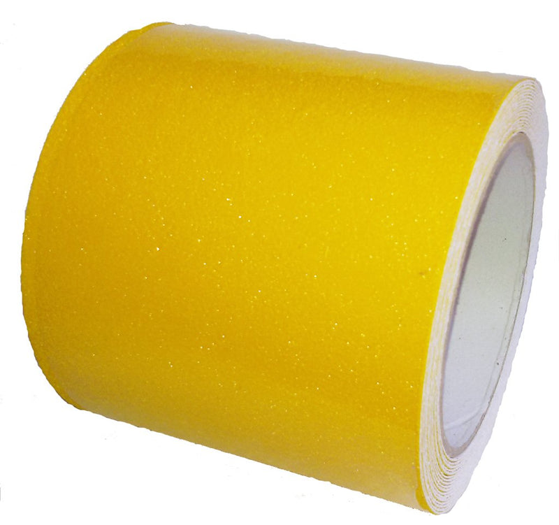 (3.93 In x 16.4 Ft) Grip Tape-Yellow Anti Slip Safety Grit Non Slip Tape Highest Traction for Stairs Outdoor/Indoor, Waterproof Stairs Non Skid Treads,Anti-Slip Tape, Floor tape,stairs Tape