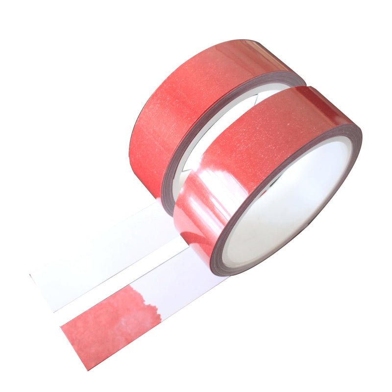 – White Polyester Water Contact Indicator Tape for Warranty Void Instruction in Electronics Repair (2 Rolls x 1" x 10 Yards, 6 Mil Thick, Model: 0201) 2