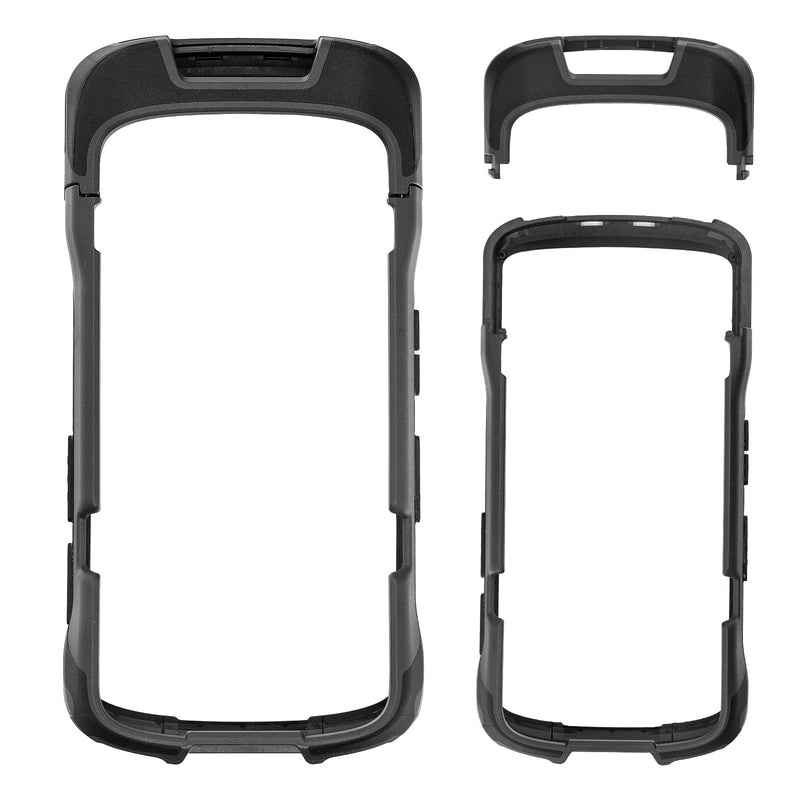 TC53 Protective Cover Bumper Case for Zebra Symbol TC53 TC58 Handheld Barcode Scanner Mobile Terminal, Rugged OEM Case Black