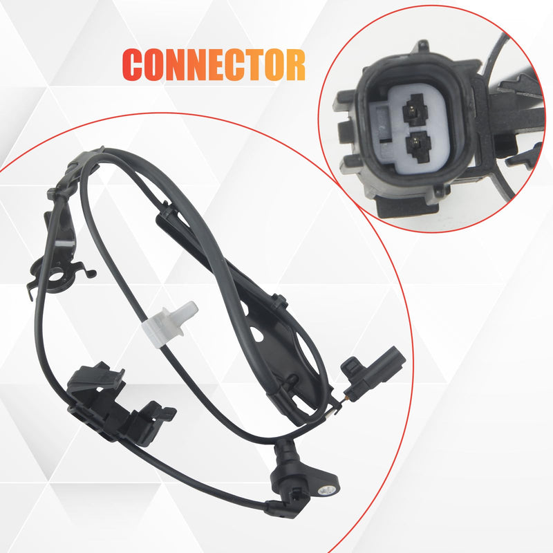 [Australia - AusPower] - ALS2539 Front Right ABS Wheel Speed Sensor Compatible with Highlander 2008-2018 2.7L L4 3.3L 3.5L V6 RX350 RX450h 2010-2015 3.5L V6 