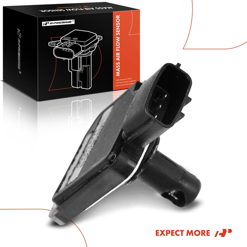 A-Premium Mass Air Flow Sensor Meter [3-Pins] Compatible with Chevrolet Tracker 2001-2004 & Suzuki Sidekick 1996-1998, Esteem 1999-2002, Grand Vitara 1999-2005, Aerio 2002-2003, 1.6L 1.8L 2.0L 2.5L