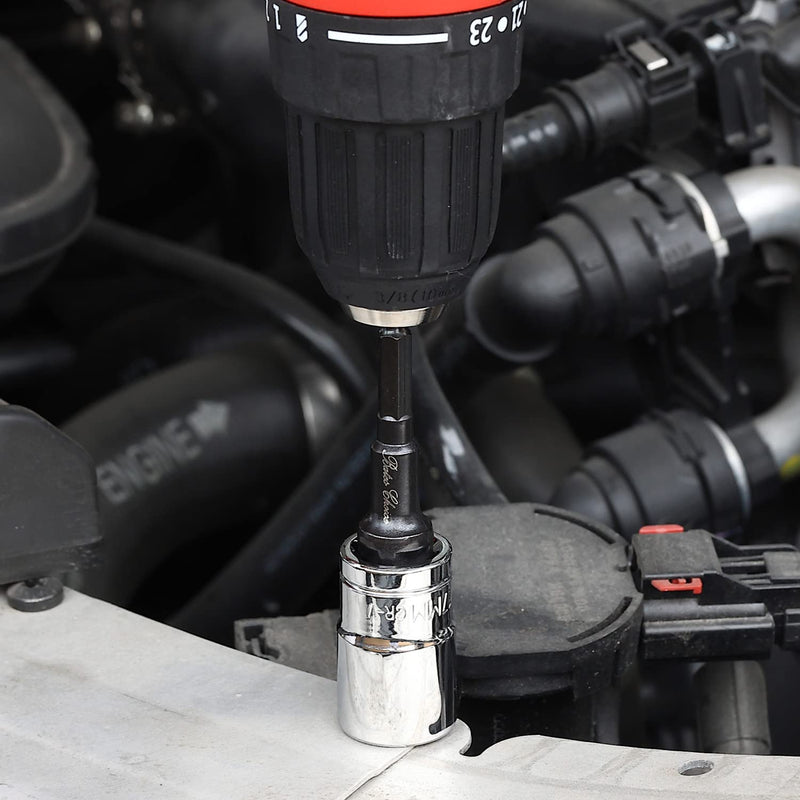 [Australia - AusPower] - Bates- Impact Socket Adapter Set, 3 PCS, 1/4", 3/8" and 1/2", with Holder, Socket Adapter Set, Impact Socket Adapter, Socket Adapter Set, Socket Adapter for Drill, Impact Driver Socket Adapter 