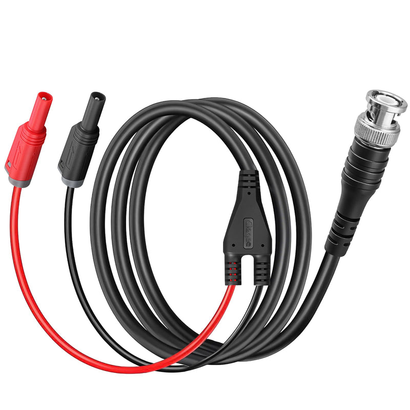 [Australia - AusPower] - Oscilloscope Accessories Probes Kit BNC Connecter Automotive Test Leads– 20:1 Attenuator,Back Probe Pins & 3M BNC to Banana Cable – Heavy-Duty Test Leads for Car Diagnostics,Sensor Testing 