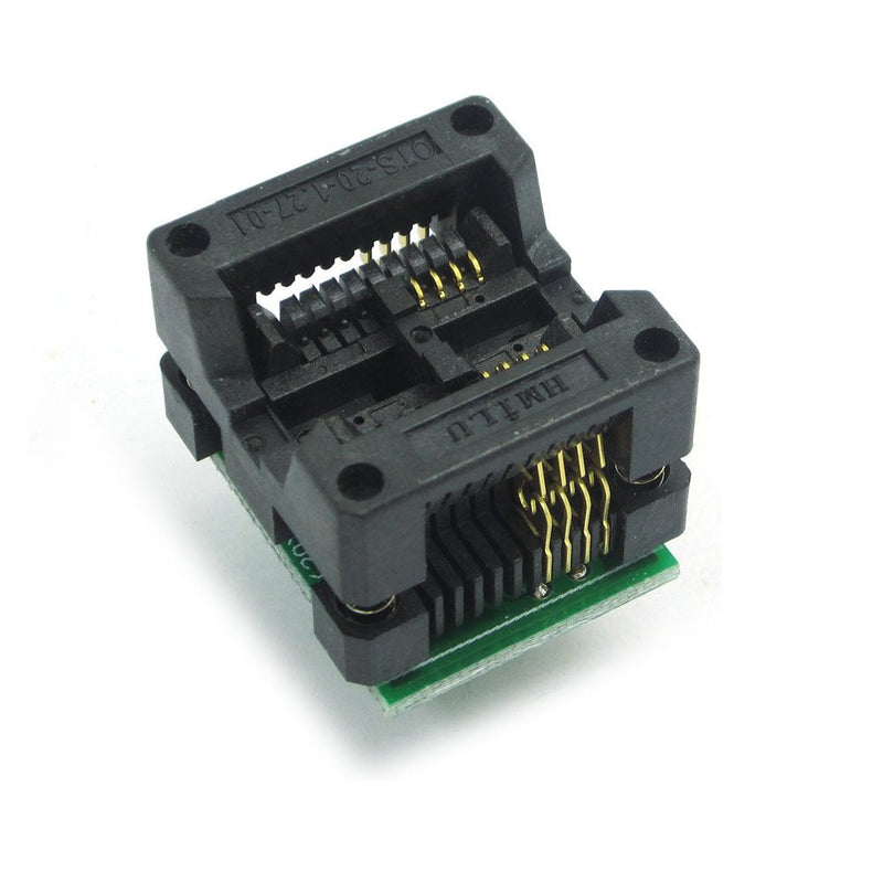 DollaTek 200-208mils SOP8 to DIP8 IC Socket Adapter Socket OTS-20-1.27-01 for 25xx Eeprom Flash