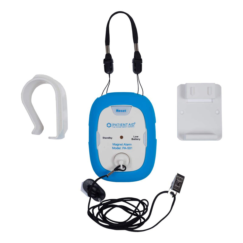 [Australia - AusPower] - Chair & Bed Alarm : Magnet Pull Cord Alarm for Elderly & Dementia Patients :: Helps Prevent Falling & Wandering :: Comes with Battery, Magnetic Caregiver Alert & 3 Mounting Options by Patient Aid 