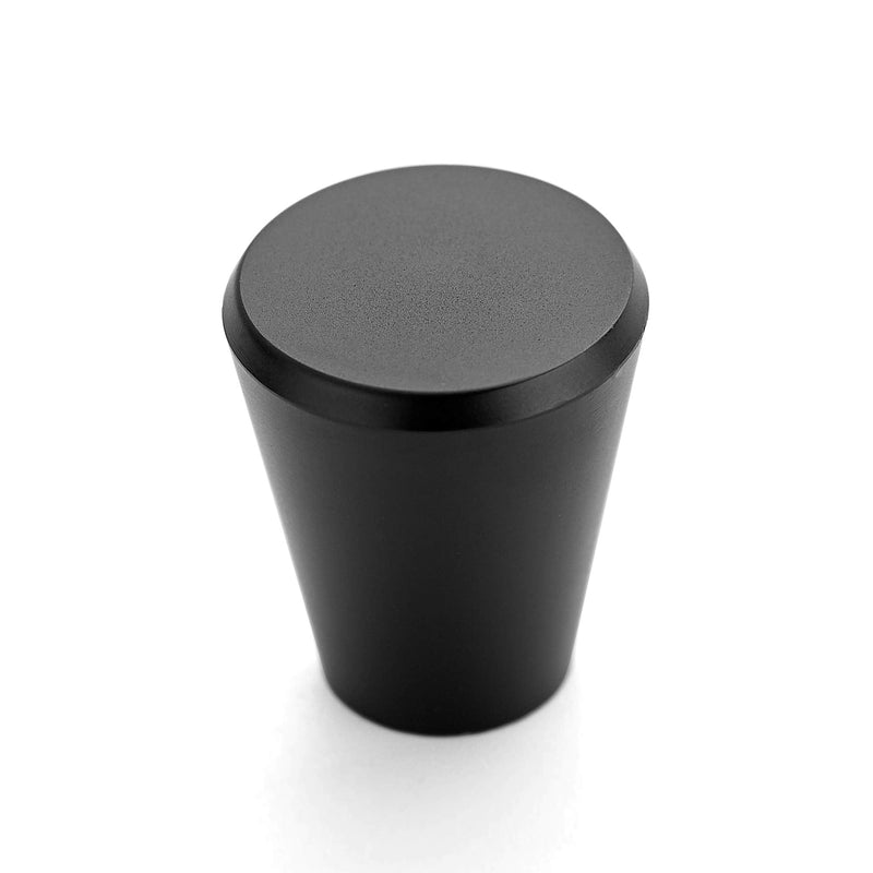 Ravinte 15 Pack 3/4 inch Kitchen Cabinet Knobs and Drawer Pulls - Matte Black Door and Dresser Handles 3/4" Diameter