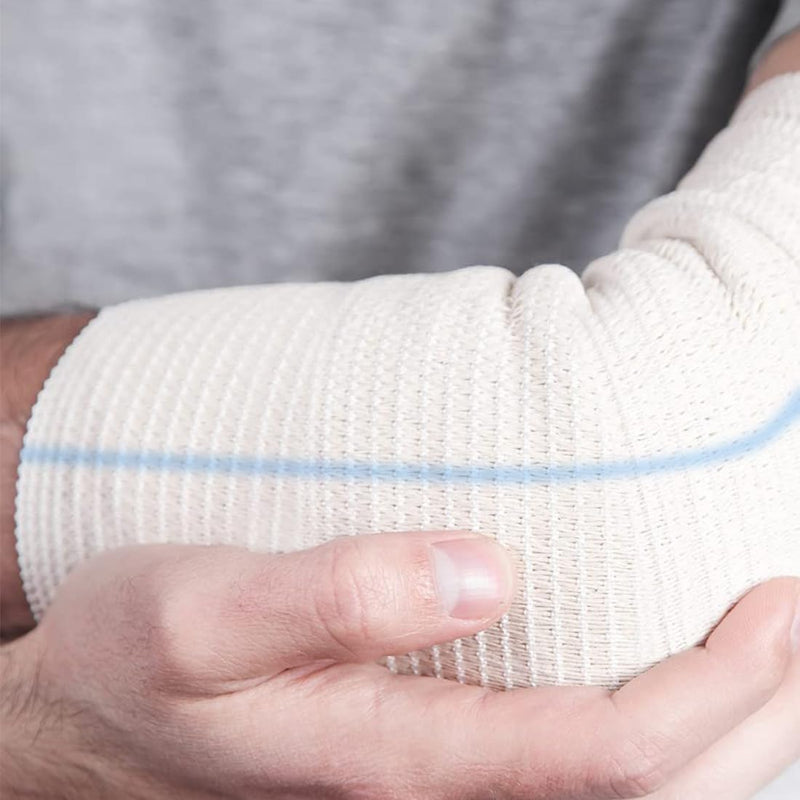 [Australia - AusPower] - Elastic Tubular Support Bandage Comfortable Cast Stockinette Tubing Compression Tube Sleeve Bandages for Arm Leg Knee (3 Inch x 5.47 Yard) 
