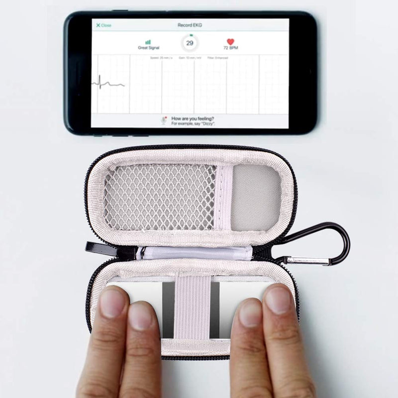 [Australia - AusPower] - Heart Monitor Case Compatible with AliveCor Kardia Mobile ECG Bundle with Stethoscope Case Compatible with 3M Littmann Classic III Monitoring 