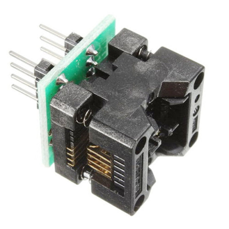 [Australia - AusPower] - HiLetgo 2pcs SOIC8 SOP8 to DIP8 EZ Programmer Adapter Socket Converter Module with 150mil 