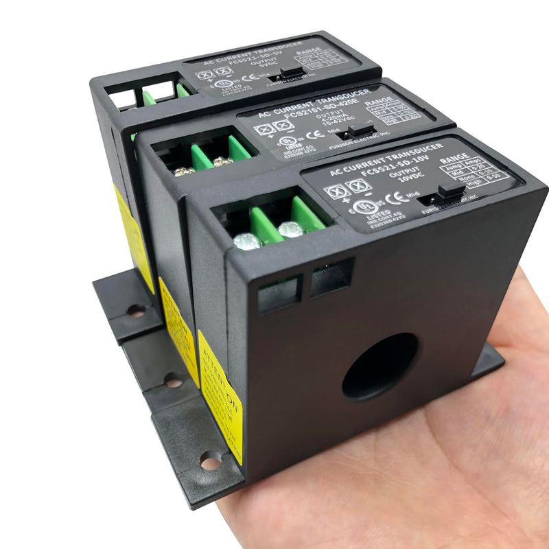 [Australia - AusPower] - Current Transmitter, FCS2151-SD-5V Current Transducer Transmitter Transformer Sensor AC Current Converter 0-200A 